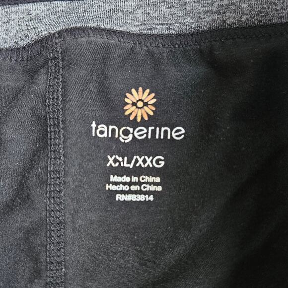 Tangerine Skort Size XXL 2XL Drawstring Waist Zip Pockets Gray Athleisure Pullon - Picture 6 of 14